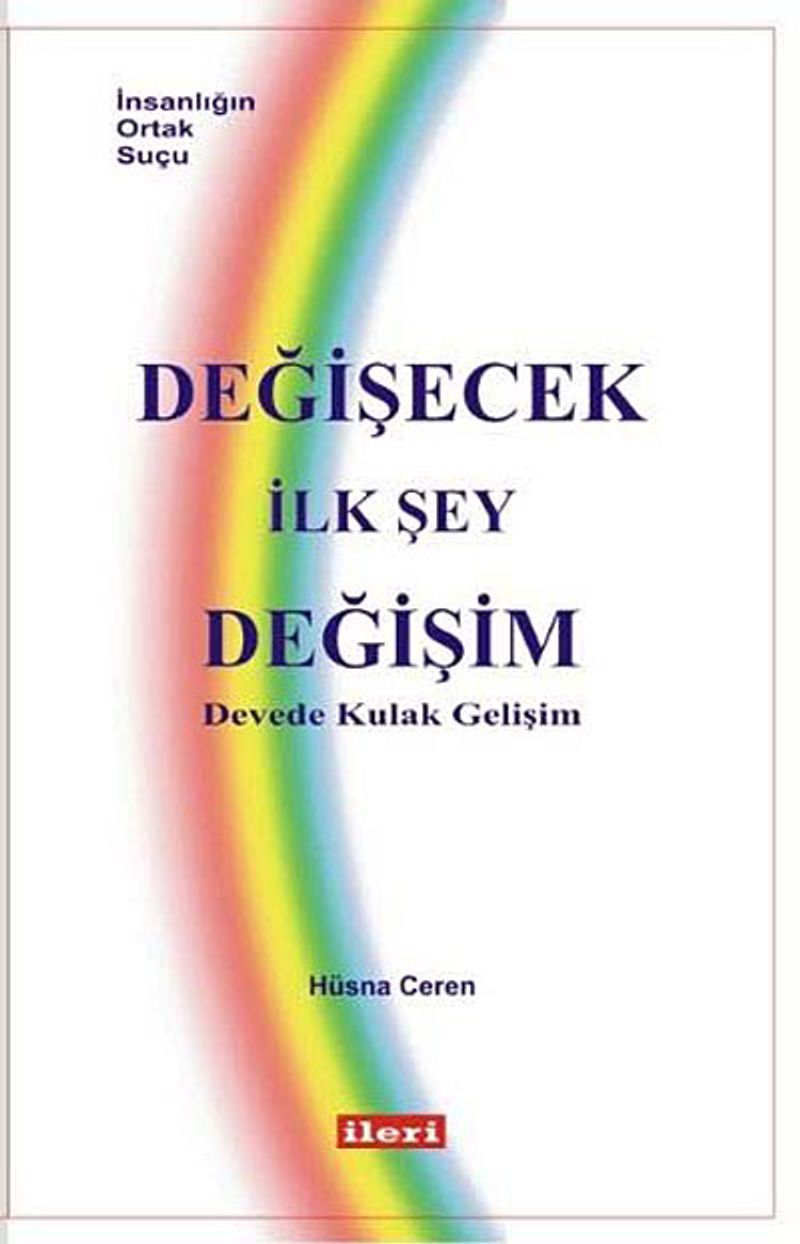 Değişecek İlk Şey Değişim kitap kapağı