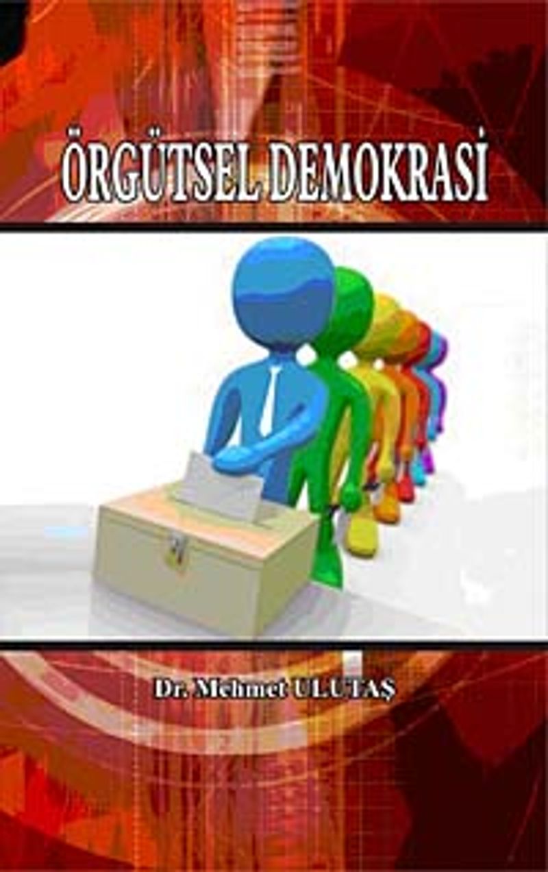 Örgütsel Demokrasi Katılımcı Yönetim kitap kapağı