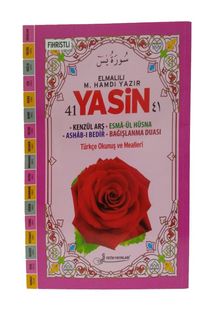 41 Yasin Fihristli Kod:F035 (Cami Boy) kitap kapağı