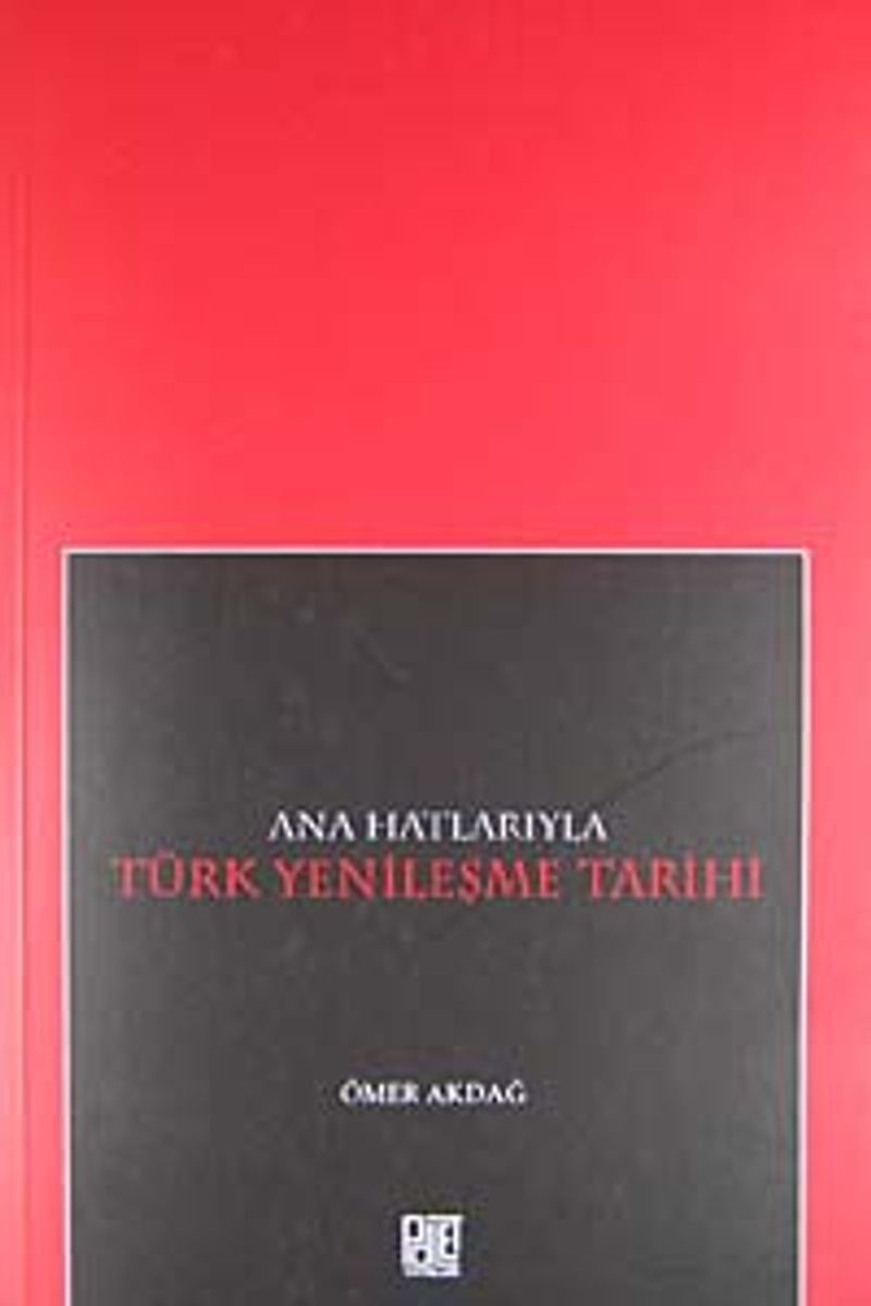 Ana Hatlarıya Türk Yenileşme Tarihi kitap kapağı