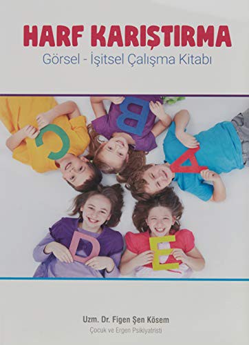 Harf Karıştırma - Görsel-İşitsel Çalışma Kitabı kitap kapağı