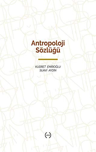 Antropoloji Sözlüğü kitap kapağı