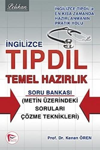 İngilizce Tıpdil Temel Hazırlık Soru Bankası kitap kapağı