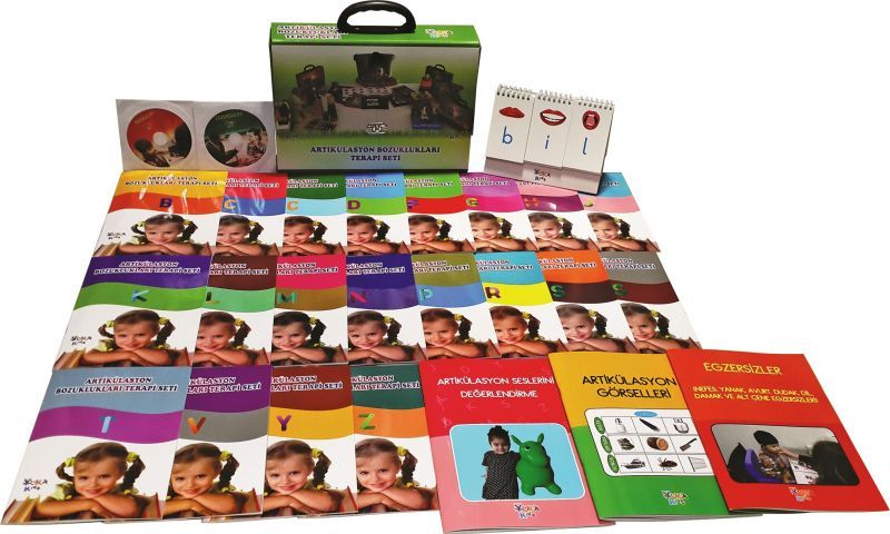 Artikülasyon Bozuklukları Terapi Seti kitap kapağı