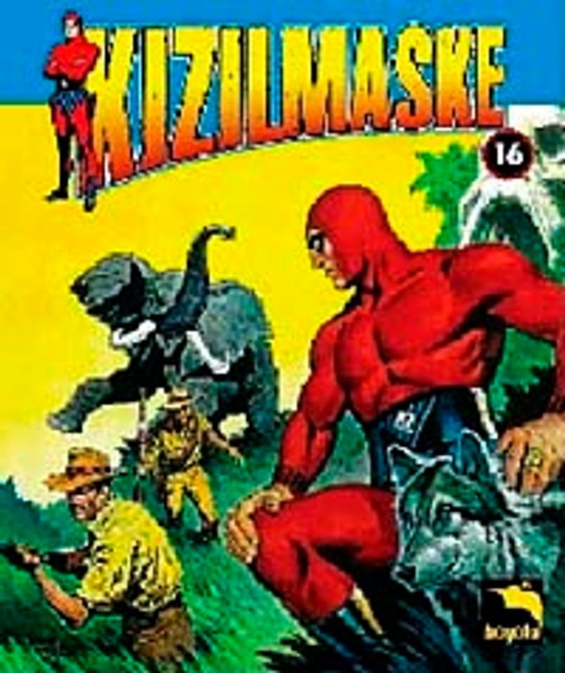 Kızılmaske 16 kitap kapağı