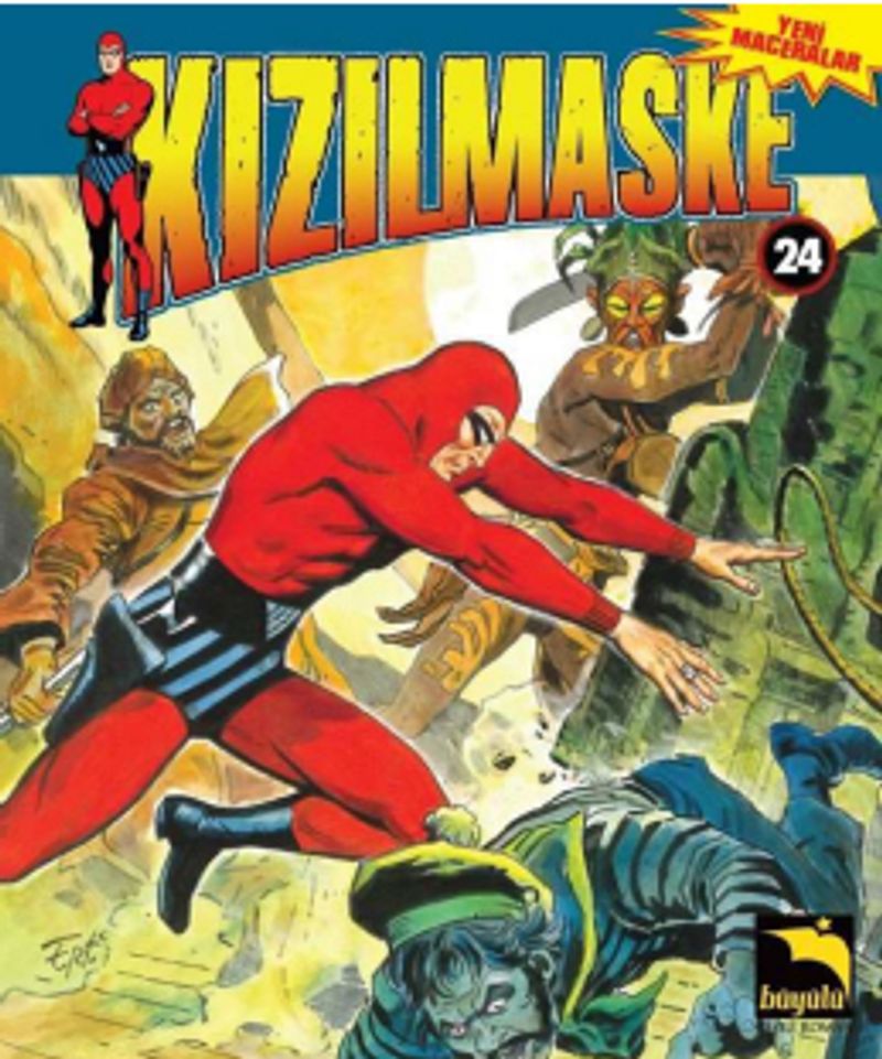 Kızılmaske 24 kitap kapağı