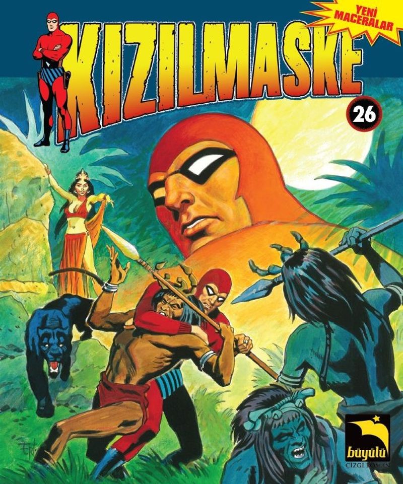 Kızılmaske 26 kitap kapağı