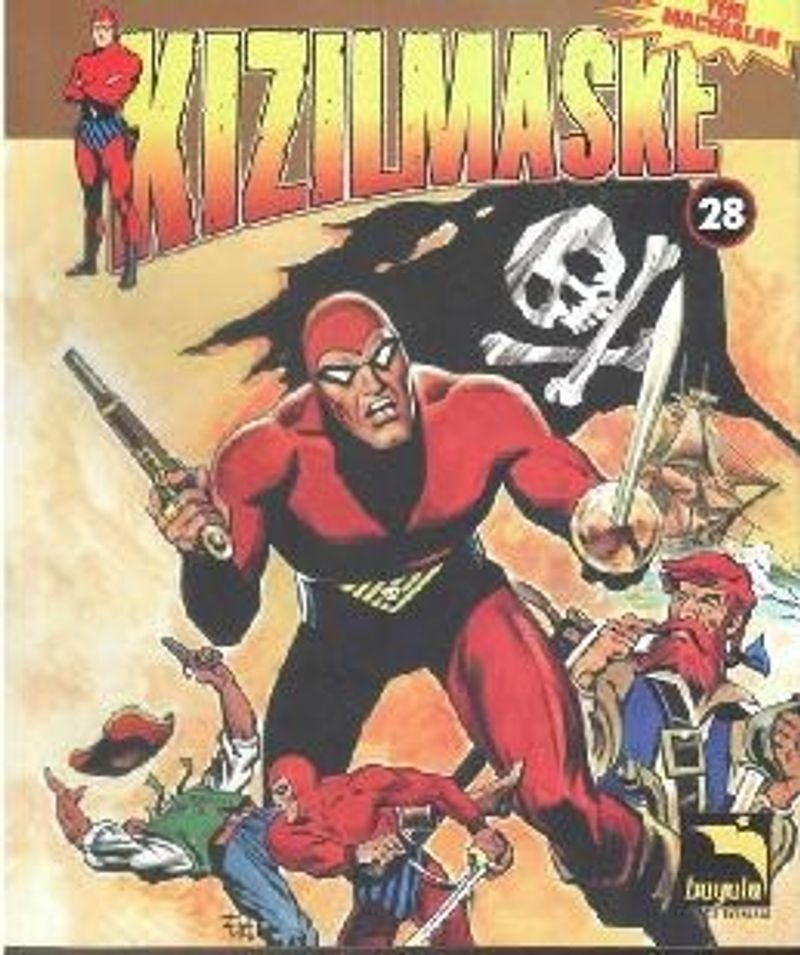 Kızılmaske 28 kitap kapağı