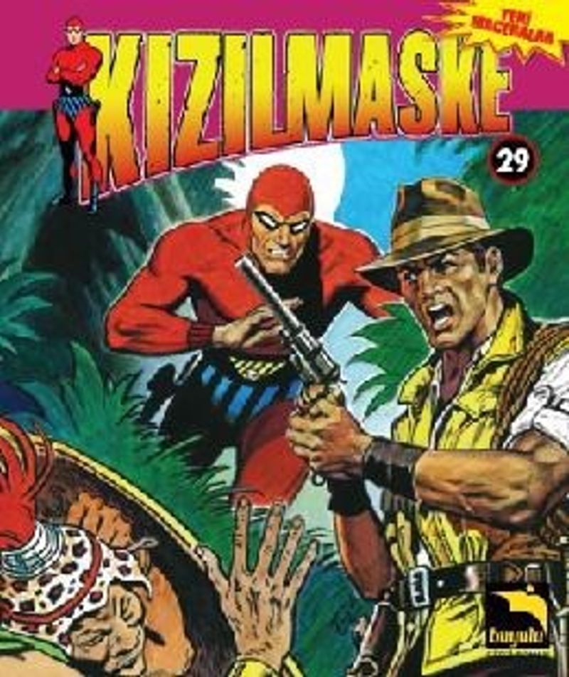 Kızılmaske 29 kitap kapağı