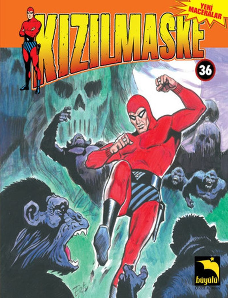 Kızılmaske 36 kitap kapağı