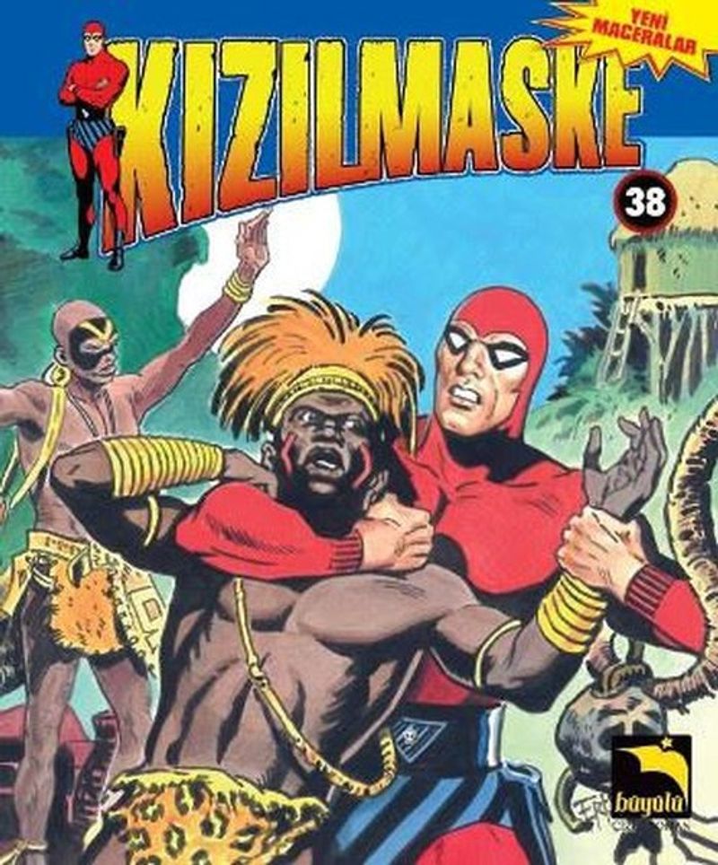 Kızılmaske 38 kitap kapağı