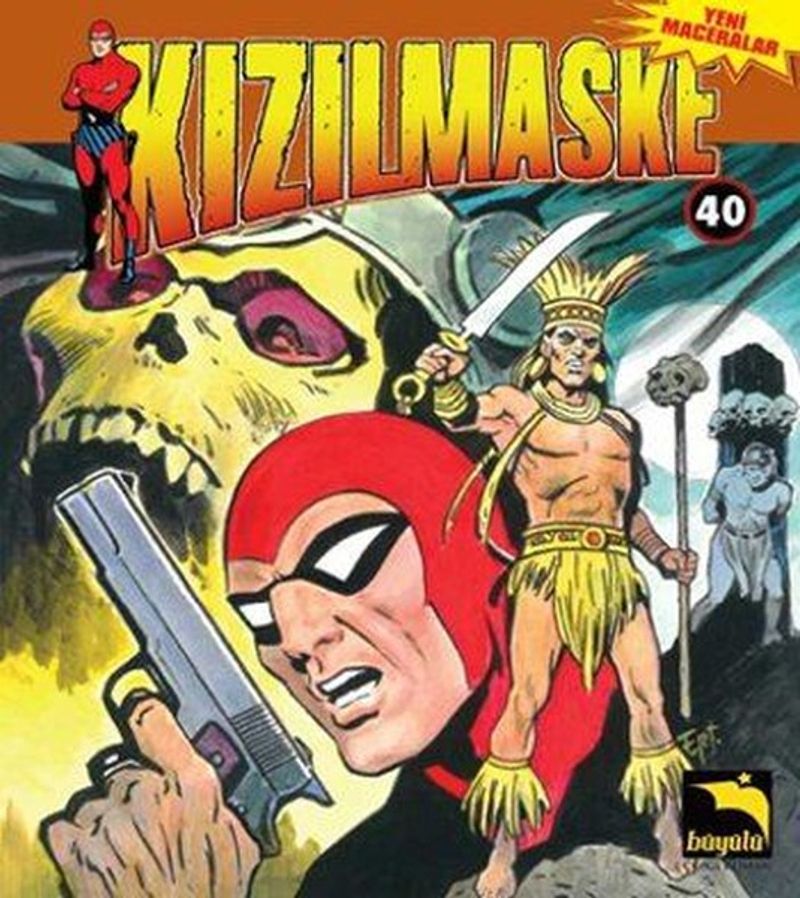 Kızılmaske Cilt 40 kitap kapağı