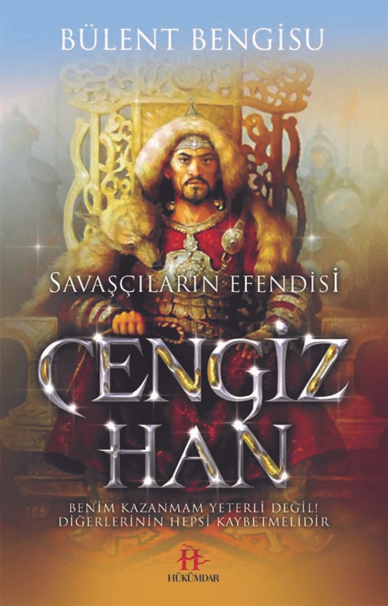 Savaşçıların Efendisi Cengiz Han kitap kapağı