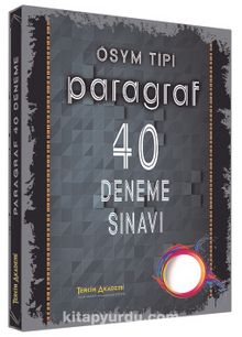 Paragraf 40 Deneme Sınavı kitap kapağı