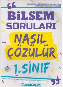1. Sınıf Bilsem Soruları Nasıl Çözülür? kitap kapağı