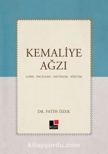 Kemaliye Ağzı kitap kapağı