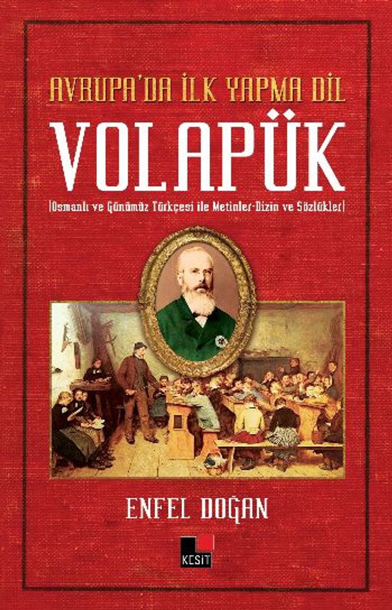 Avrupa'da İlk Yapma Dil Volapük kitap kapağı