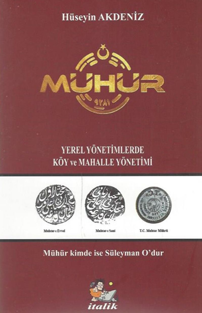 Mühür Yerel Yönetimlerde Köy ve Mahalle Yönetimi kitap kapağı