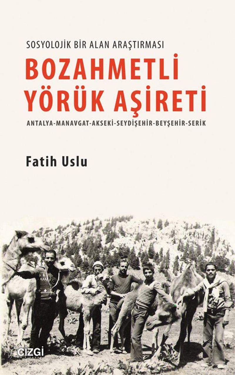Bozahmetli Yörük Aşireti Antalya-Manavgat-Akseki-Seydişehir-Beyşehir-Serik kitap kapağı