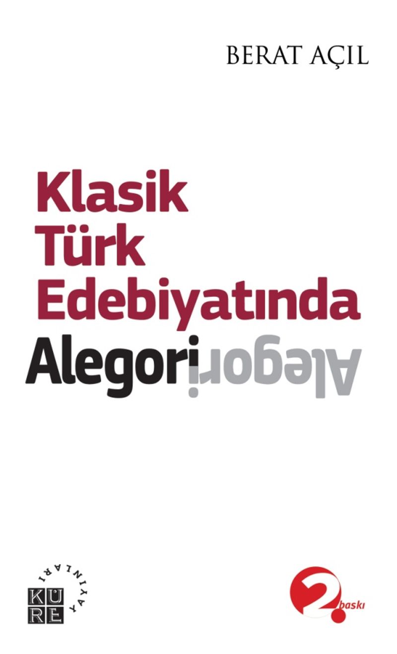 Klasik Türk Edebiyatında Alegori kitap kapağı