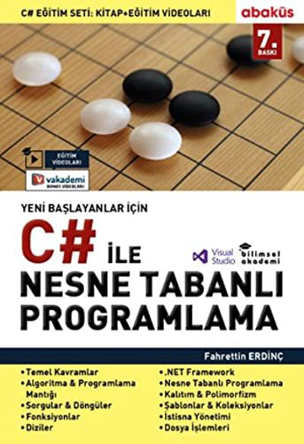 Yeni Başlayanlar C# ile Nesne Tabanlı Programlama kitap kapağı