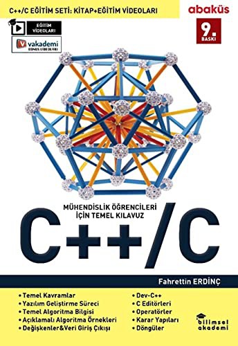 C++/C (Video Eğitim seti Hediyeli) kitap kapağı