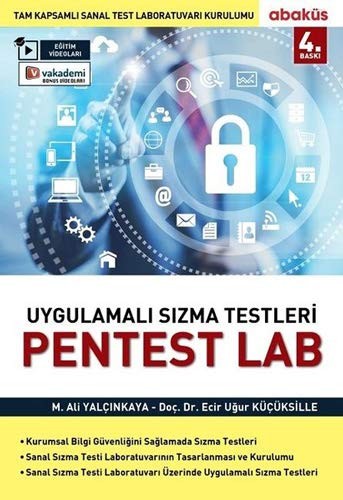 Uygulamalı Sızma Testleri Pentest Lab kitap kapağı