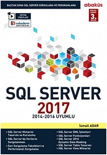 SQL Server 2017 kitap kapağı