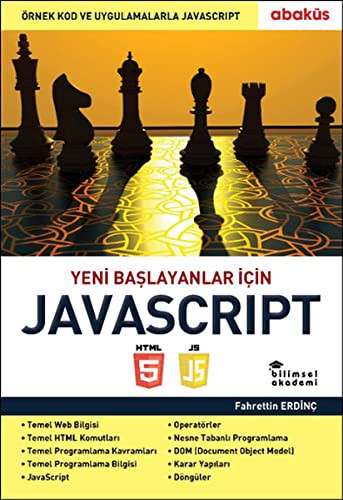 Yeni Başlayanlar için JavaScript kitap kapağı