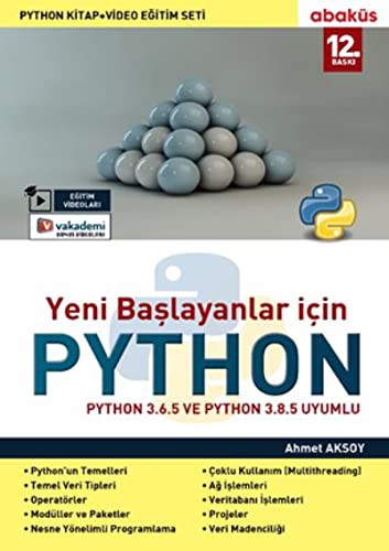 Yeni Başlayanlar İçin Python kitap kapağı