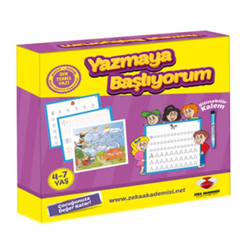 Yazmaya Başlıyorum kitap kapağı