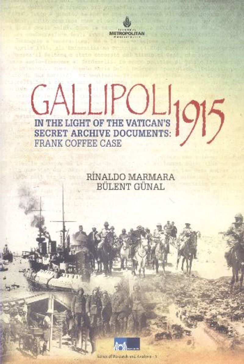 Gallipoli 1915 kitap kapağı