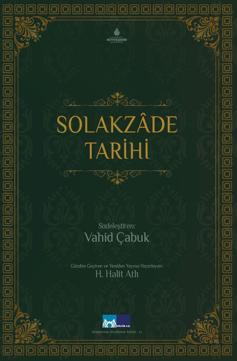 Solakzade Tarihi kitap kapağı