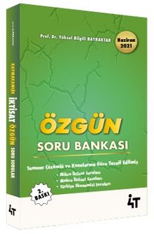 Kaymakamlık İktisat Özgün Soru Bankası kitap kapağı