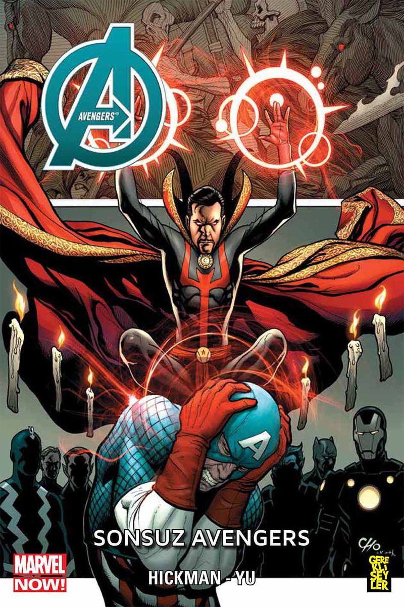 Avengers 6: Sonsuz Avengers kitap kapağı