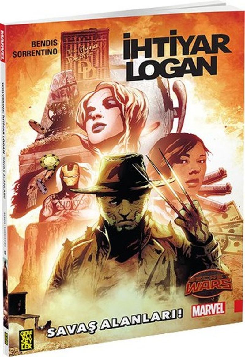 İhtiyar Logan / Savaş Alanları! kitap kapağı