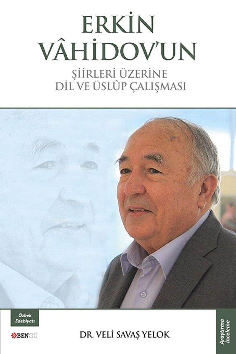 Erkin Vahidov'un Şiirleri Üzerine Dil ve Üslup Çalışması kitap kapağı