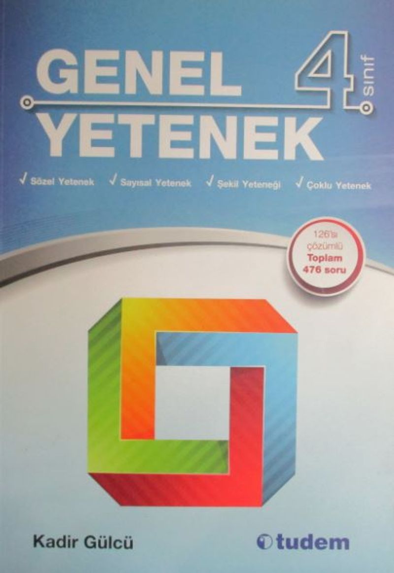 4. Sınıf Genel Yetenek kitap kapağı