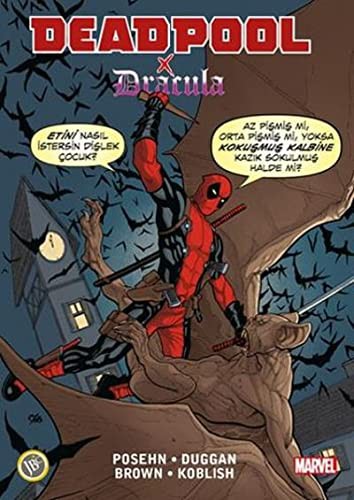 Deadpool X Dracula kitap kapağı
