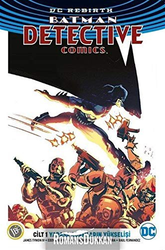 DC Rebirth-Batman Detective Comics Cilt 1 / Yarasa Adamların Yükselişi kitap kapağı