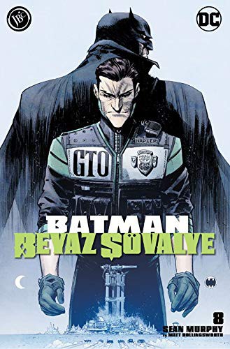 Batman Beyaz Şövalye Sayı 8 kitap kapağı
