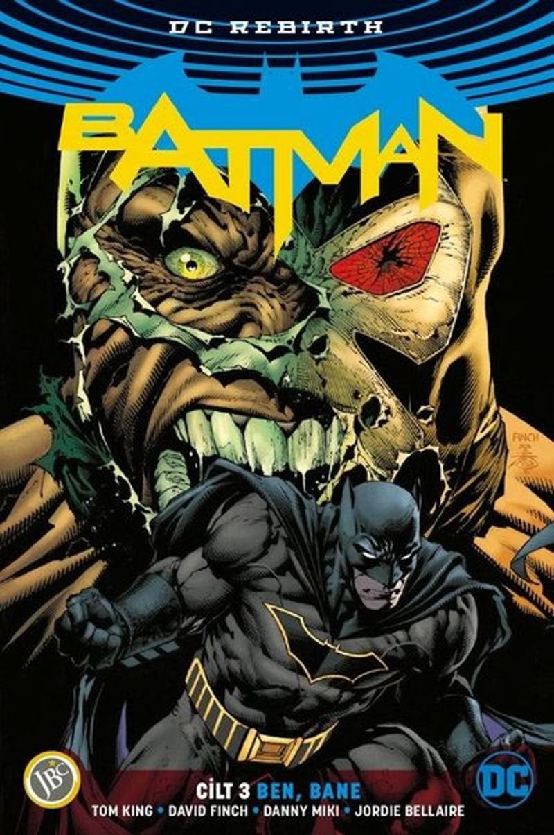 Batman Cilt 3 - Ben Bane kitap kapağı