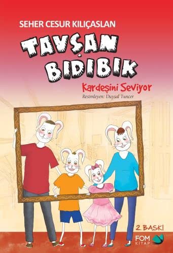 Tavşan Bıdıbık Kardeşini Seviyor kitap kapağı