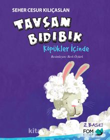 Tavşan Bıdıbık Köpükler İçinde kitap kapağı