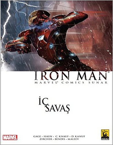 Iron Man - İç Savaş kitap kapağı