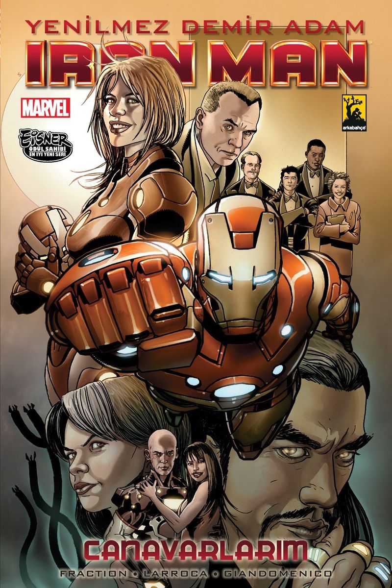 Iron Man (Demir Adam) Cilt 7 / Canavarlarım kitap kapağı