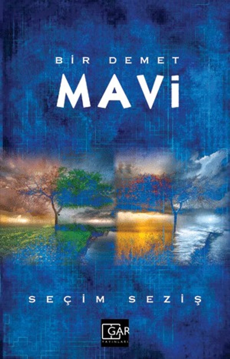 Bir Demet Mavi kitap kapağı