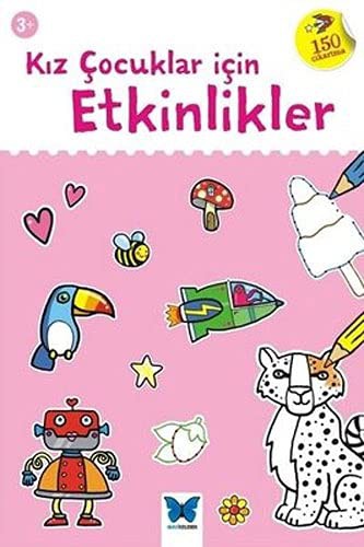Kız Çocuklar İçin Etkinlikler kitap kapağı