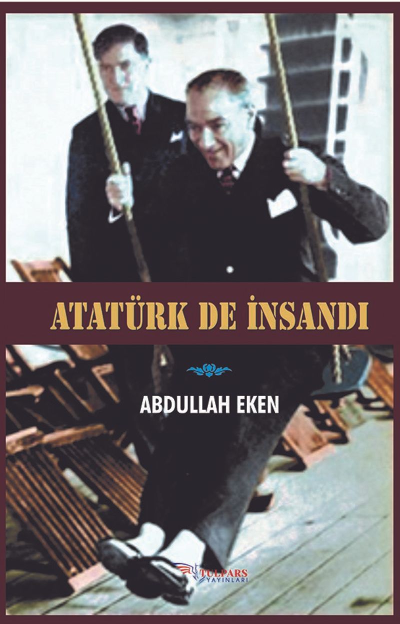 Atatürk de İnsandı kitap kapağı