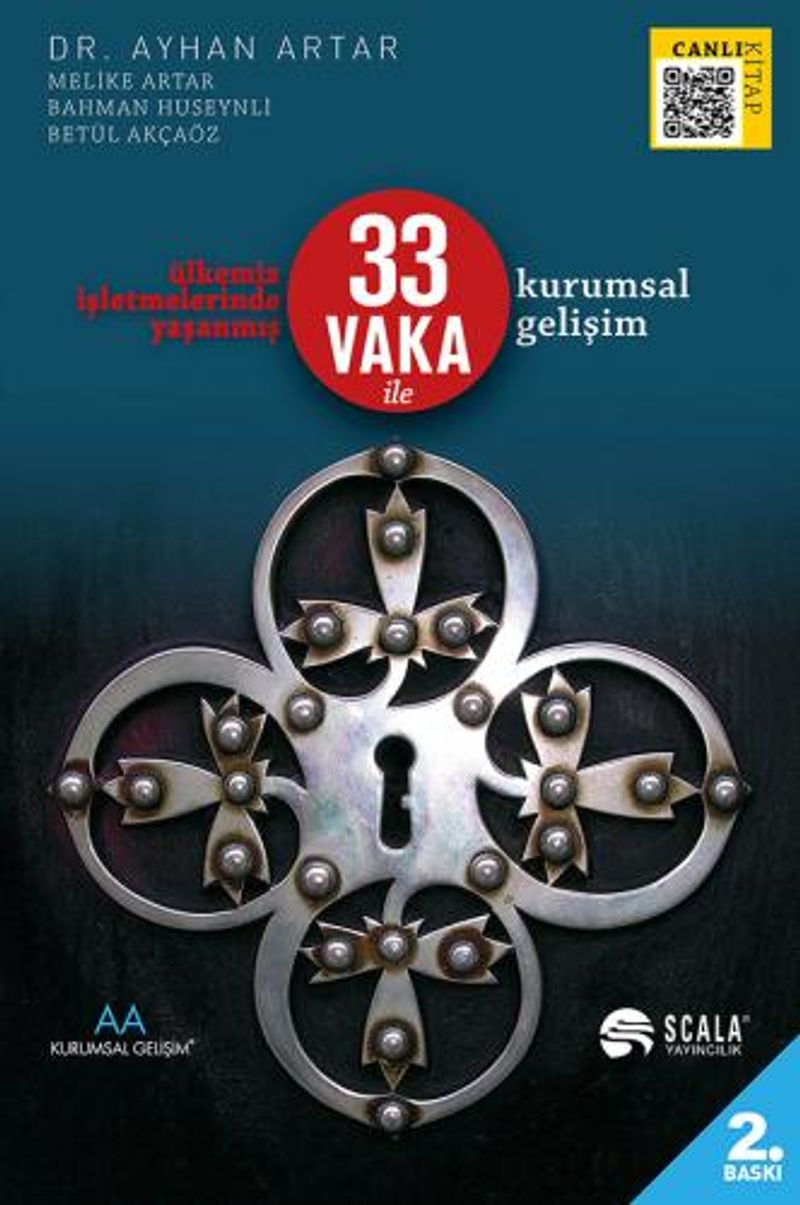 Ülkemiz İşletmelerinde Yaşanmış 33 Vaka ile Kurumsal Gelişim kitap kapağı